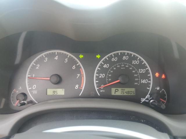 1NXBU4EEXAZ369429 - 2010 TOYOTA COROLLA BASE BLACK photo 9