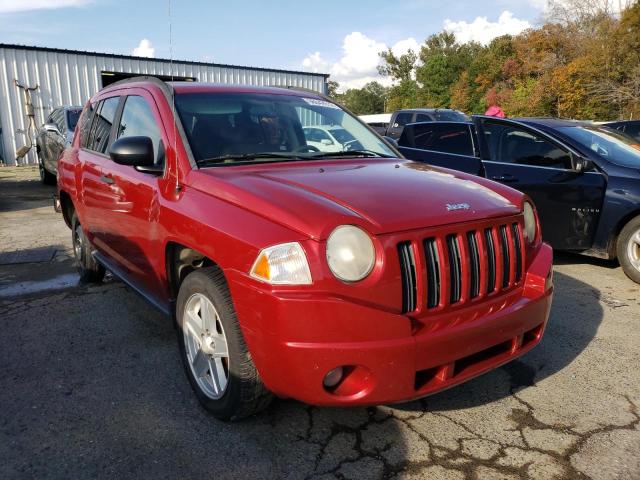 1J8FT47W07D190073 - 2007 JEEP COMPASS RED photo 1