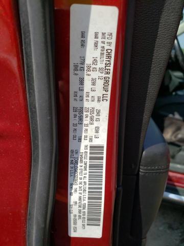 1C4RDJDG0DC559643 - 2013 DODGE DURANGO CREW RED photo 13