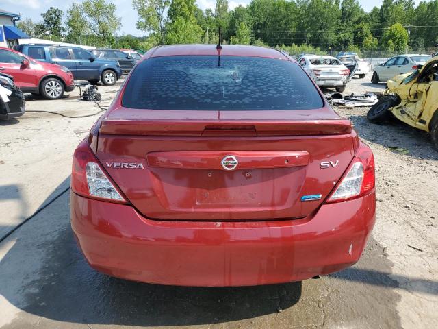 3N1CN7AP7GL868984 - 2016 NISSAN VERSA S RED photo 6
