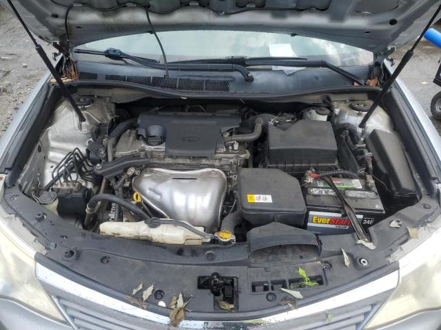 4T1BF1FK6CU578232 - 2012 TOYOTA CAMRY BASE SILVER photo 11