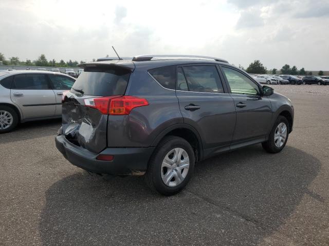 JTMBFREV8FD158359 - 2015 TOYOTA RAV4 LE GRAY photo 3