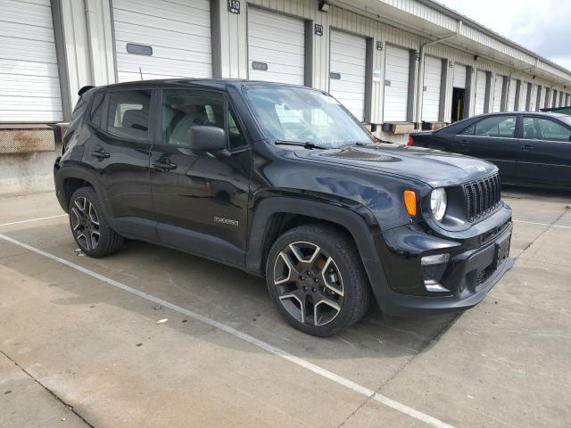 ZACNJCAB1MPM18438 - 2021 JEEP RENEGADE SPORT Սև լուսանկար 4