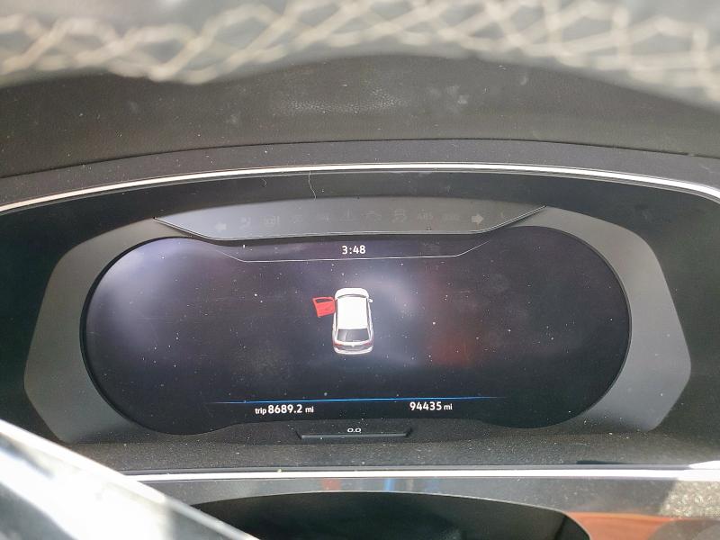 3VV3B7AX7KM034885 - 2019 VOLKSWAGEN TIGUAN SE Կապույտ լուսանկար 9