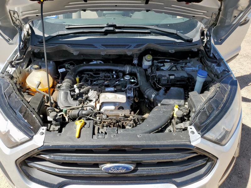 MAJ3S2FE0LC384537 - 2020 FORD ECOSPORT S SILVER photo 12