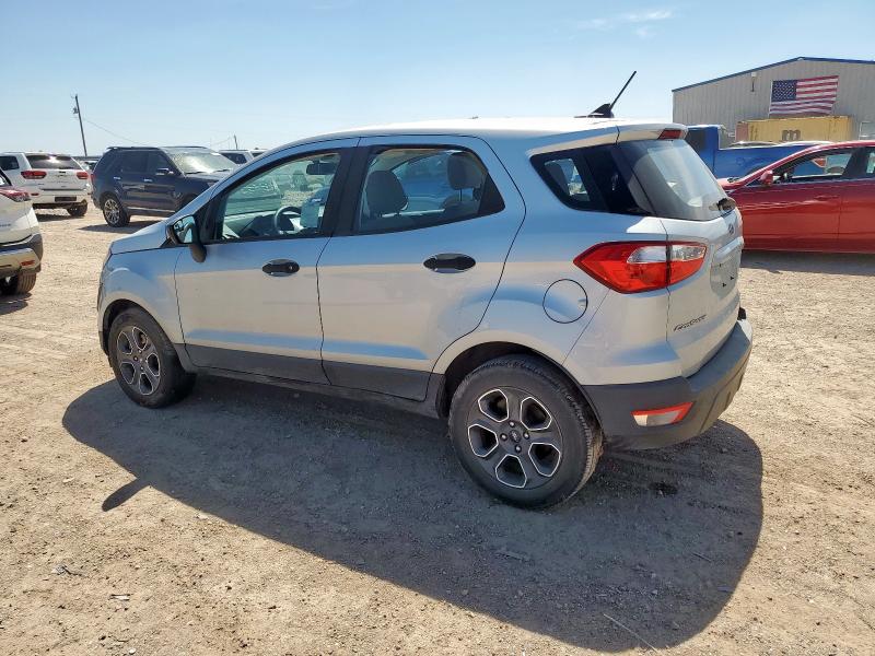 MAJ3S2FE0LC384537 - 2020 FORD ECOSPORT S SILVER photo 2
