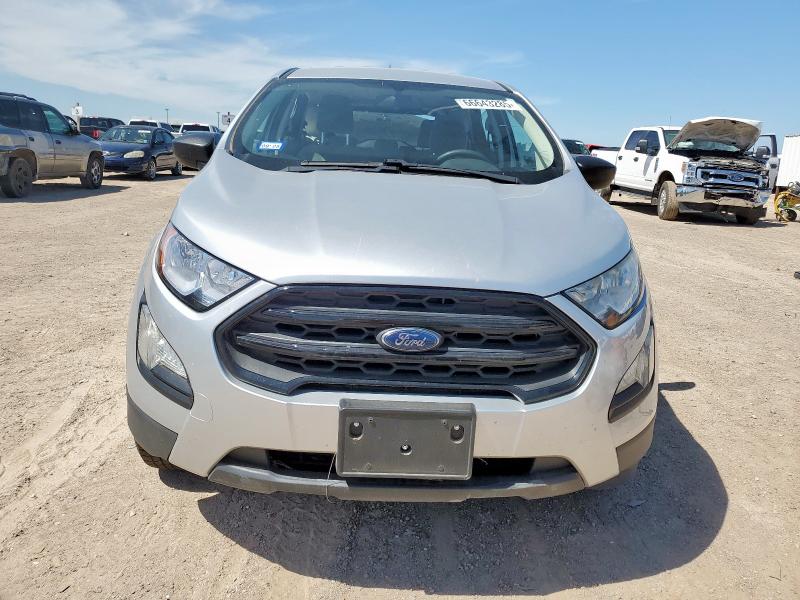 MAJ3S2FE0LC384537 - 2020 FORD ECOSPORT S SILVER photo 5
