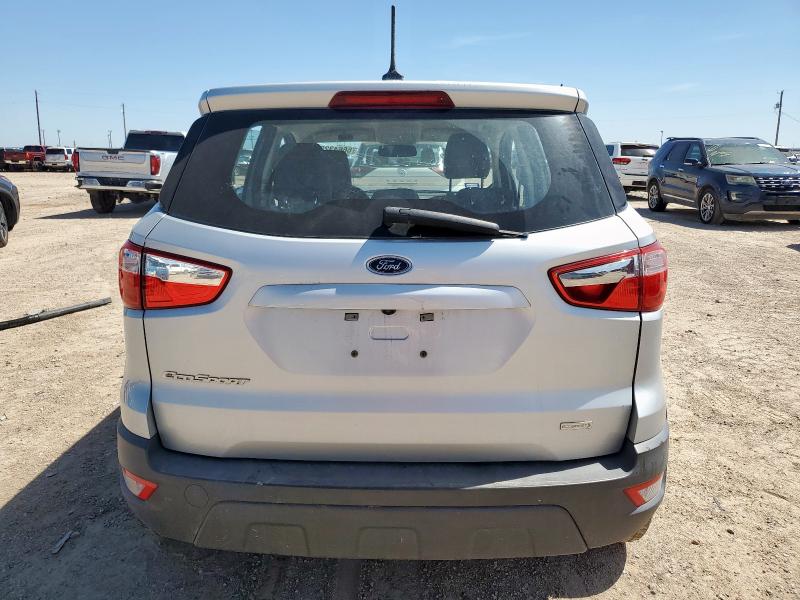 MAJ3S2FE0LC384537 - 2020 FORD ECOSPORT S SILVER photo 6