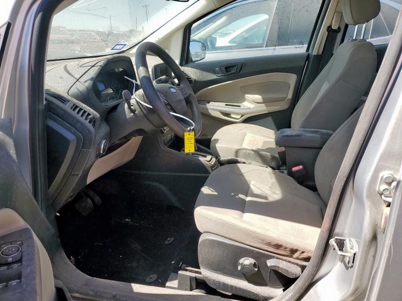 MAJ3S2FE0LC384537 - 2020 FORD ECOSPORT S SILVER photo 7