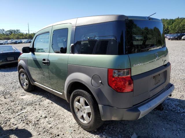 5J6YH28593L052828 - 2003 HONDA ELEMENT EX GREEN photo 2