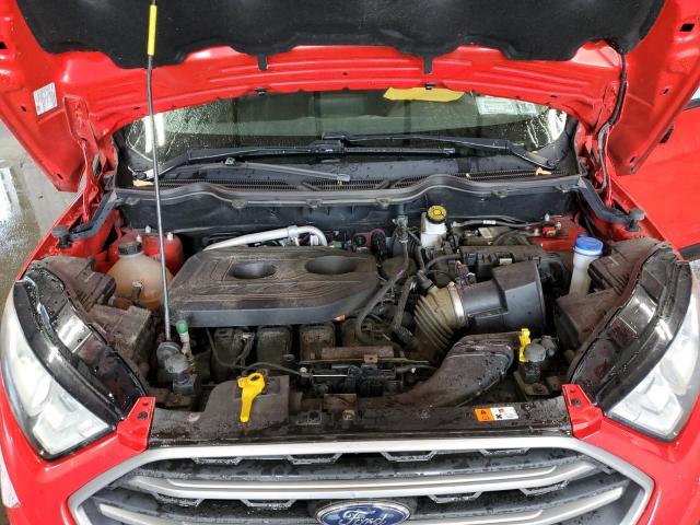 MAJ6P1UL3JC187711 - 2018 FORD ECOSPORT SE წითელი ფოტო 12