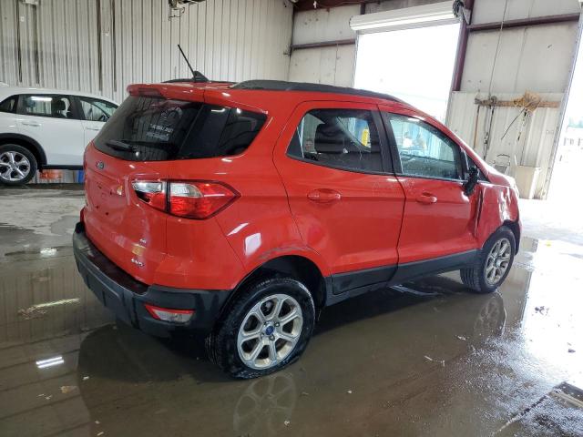 MAJ6P1UL3JC187711 - 2018 FORD ECOSPORT SE წითელი ფოტო 3
