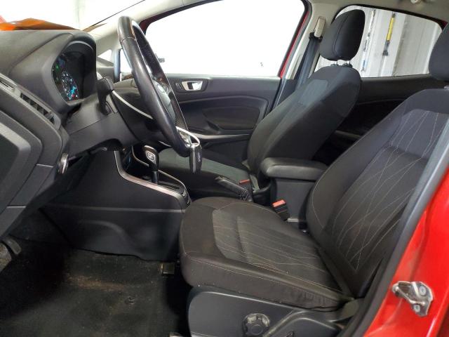 MAJ6P1UL3JC187711 - 2018 FORD ECOSPORT SE წითელი ფოტო 7