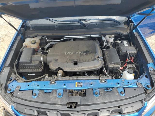 1GCGSCEN9N1189358 - 2022 CHEVROLET COLORADO LT BLUE photo 11