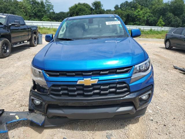 1GCGSCEN9N1189358 - 2022 CHEVROLET COLORADO LT BLUE photo 5