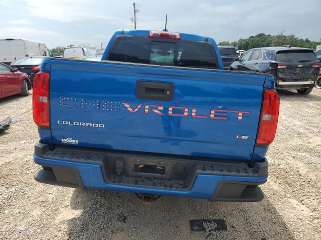 1GCGSCEN9N1189358 - 2022 CHEVROLET COLORADO LT BLUE photo 6