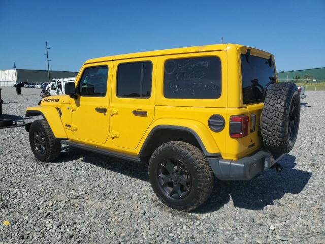 1C4HJXEG5KW544492 - 2019 JEEP WRANGLER U SAHARA ყვითელი ფოტო 2