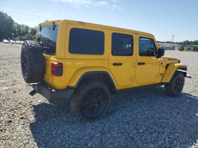 1C4HJXEG5KW544492 - 2019 JEEP WRANGLER U SAHARA ყვითელი ფოტო 3