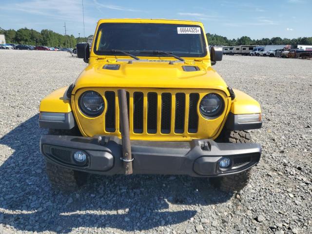 1C4HJXEG5KW544492 - 2019 JEEP WRANGLER U SAHARA ყვითელი ფოტო 5