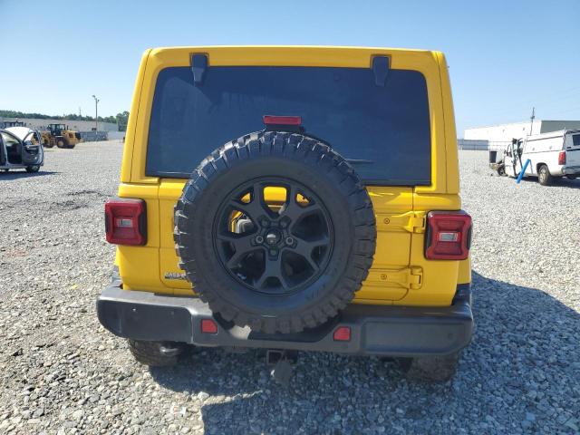 1C4HJXEG5KW544492 - 2019 JEEP WRANGLER U SAHARA ყვითელი ფოტო 6