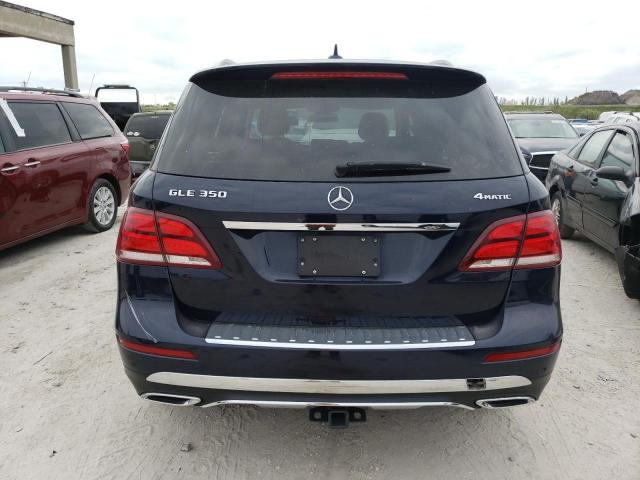 4JGDA5HB7JB066340 - 2018 MERCEDES-BENZ GLE 350 4MATIC BLUE photo 6