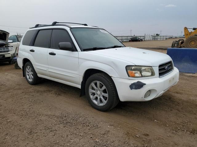 JF1SG65645H723479 - 2005 SUBARU FORESTER 2.5XS Ақ фото 4