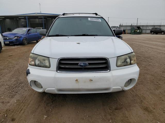 JF1SG65645H723479 - 2005 SUBARU FORESTER 2.5XS Ақ фото 5