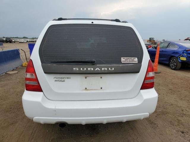 JF1SG65645H723479 - 2005 SUBARU FORESTER 2.5XS Ақ фото 6