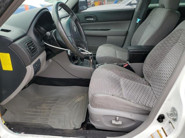JF1SG65645H723479 - 2005 SUBARU FORESTER 2.5XS Ақ фото 7