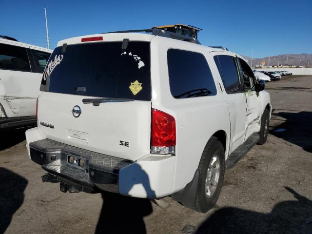 5N1AA08B86N728938 - 2006 NISSAN ARMADA SE WHITE photo 4