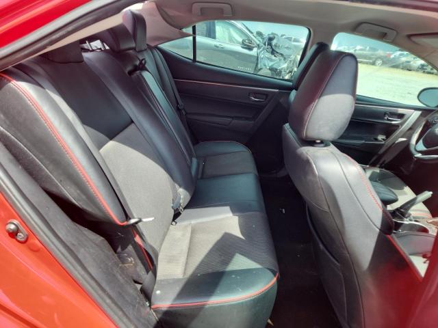 2T1BURHE8GC553352 - 2016 TOYOTA COROLLA L RED photo 10