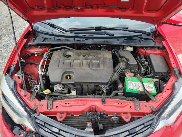 2T1BURHE8GC553352 - 2016 TOYOTA COROLLA L RED photo 11