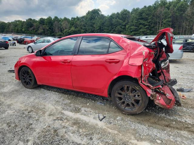 2T1BURHE8GC553352 - 2016 TOYOTA COROLLA L RED photo 2