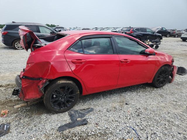 2T1BURHE8GC553352 - 2016 TOYOTA COROLLA L RED photo 3