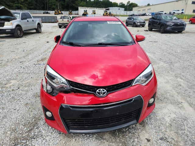 2T1BURHE8GC553352 - 2016 TOYOTA COROLLA L RED photo 5