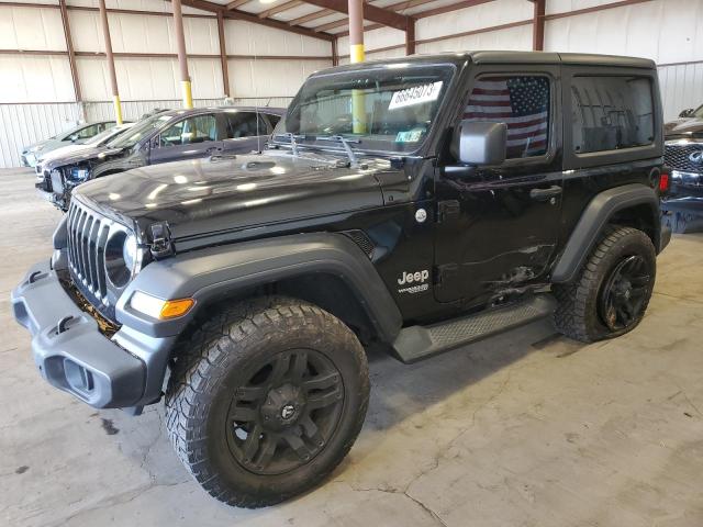 1C4GJXAG4KW645167 - 2019 JEEP WRANGLER SPORT BLACK photo 1