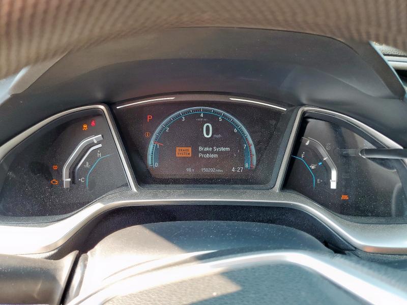 19XFC2F70HE027543 - 2017 HONDA CIVIC EX BLUE photo 9