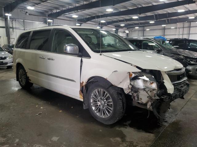 2C4RC1CG2DR509872 - 2013 CHRYSLER TOWN & COU TOURING L WHITE photo 4