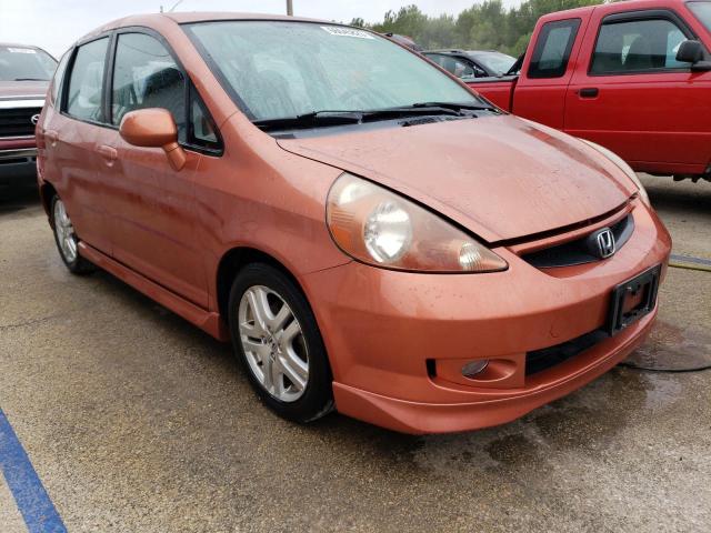 JHMGD38647S067081 - 2007 HONDA FIT S 橙色 照片 4