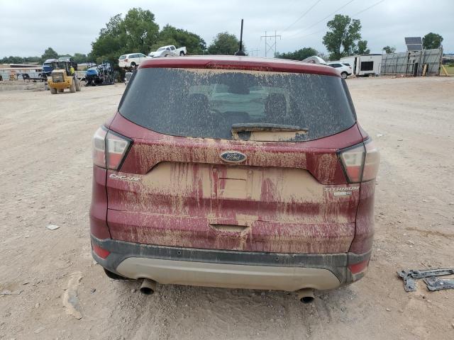1FMCU9J95JUA57920 - 2018 FORD ESCAPE TITANIUM RED photo 6