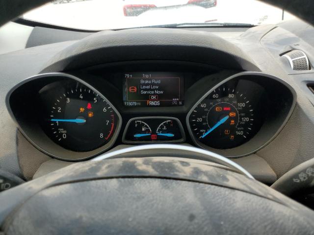 1FMCU9J95JUA57920 - 2018 FORD ESCAPE TITANIUM RED photo 9