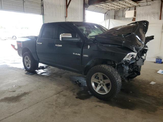 1D7RV1CT7AS256135 - 2010 DODGE RAM 1500 BLACK photo 4