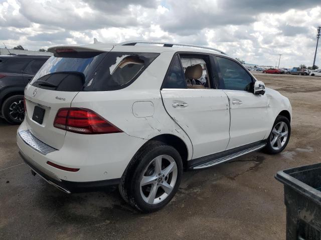 4JGDA5GB0KB217909 - 2019 MERCEDES-BENZ GLE 400 4MATIC WHITE photo 3