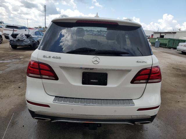 4JGDA5GB0KB217909 - 2019 MERCEDES-BENZ GLE 400 4MATIC WHITE photo 6