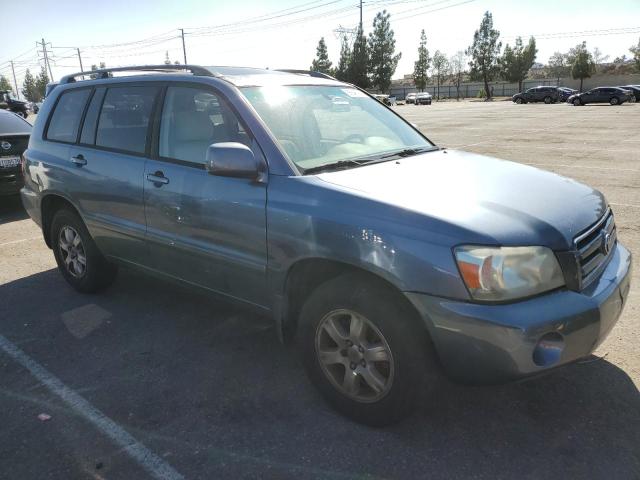 JTEGP21A770140954 - 2007 TOYOTA HIGHLANDER SPORT BLUE photo 4