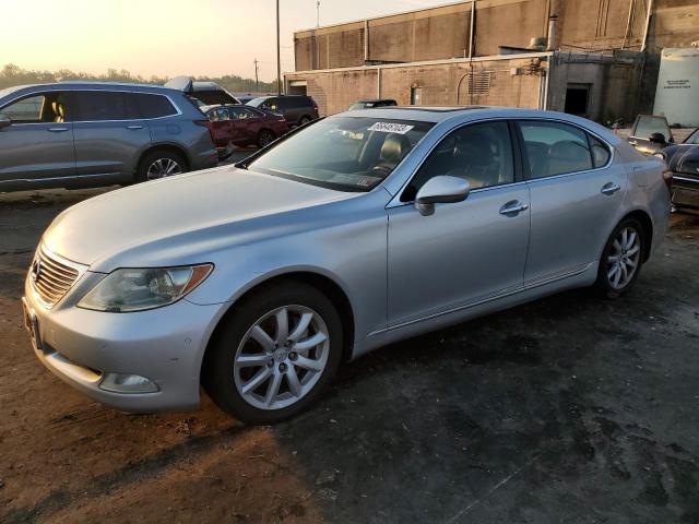 JTHGL46F275008847 - 2007 LEXUS LS 460L SILVER photo 1