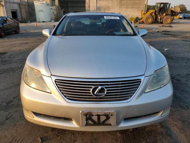 JTHGL46F275008847 - 2007 LEXUS LS 460L SILVER photo 5