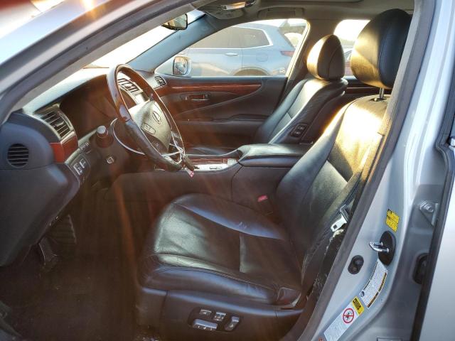 JTHGL46F275008847 - 2007 LEXUS LS 460L SILVER photo 7