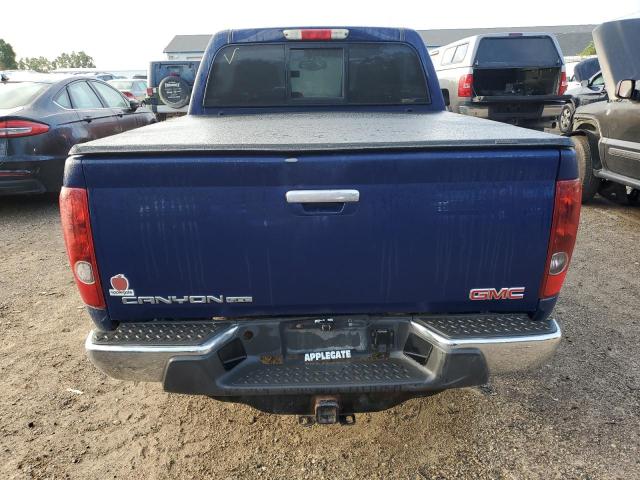 1GTH6MFE8B8104137 - 2011 GMC CANYON SLE BLUE photo 6