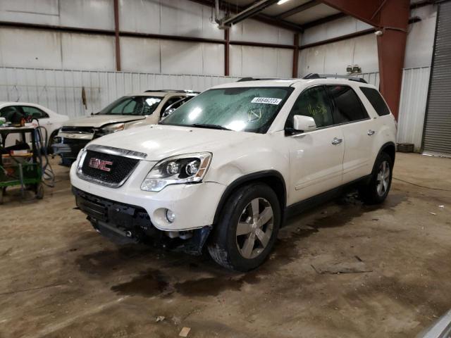 1GKLVMED5AJ193084 - 2010 GMC ACADIA SLT-1 WHITE photo 1